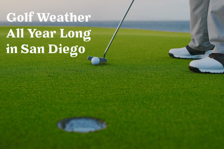 Escape the Cold and Hit the Links in Beautiful San Diego!