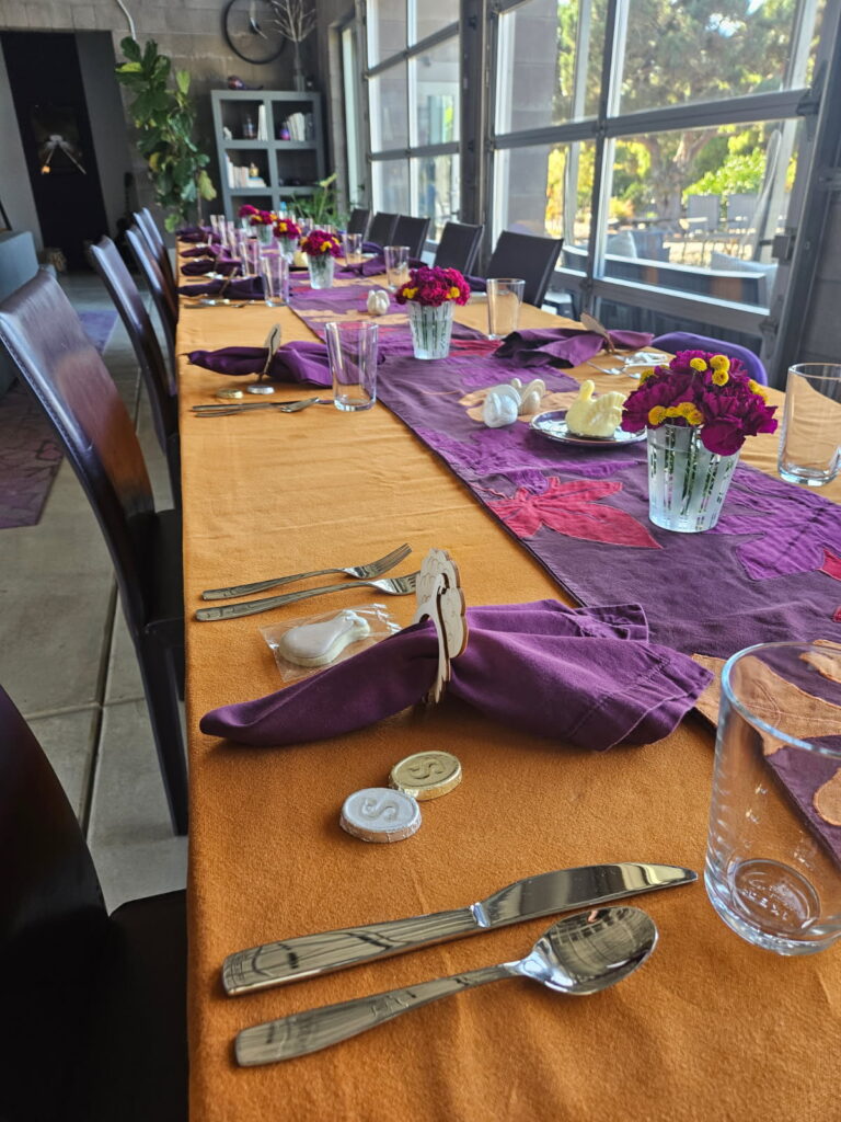 Gathered Around Gratitude: A Thanksgiving Table in Full Bloom